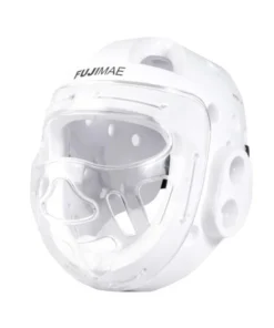 Casque de Taekwondo avec bulle FUJIMAE 21626 – Blanc