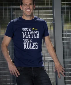 CAMISETA DROP SHOT MATCH RULES MARINO 21