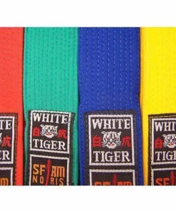 Ceinture Arts Martiaux White Tiger Noris – Coton 100% Résistant
