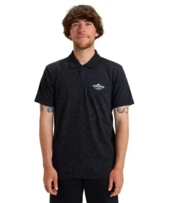 Polo Quiksilver Strecht Black/Black