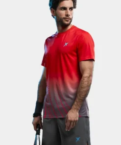 CAMISETA DROP SHOT NAOS ROJO 22