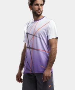 CAMISETA DROP SHOT BRUNO MORADO 22
