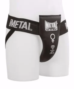 Coquille femme semi pro Metal Boxe – Noir