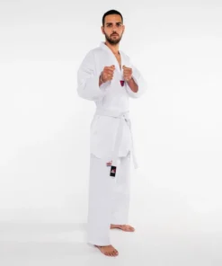 Dobok WT Training Col Blanc FUJIMAE en Promotion