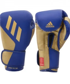 Gants de boxe Adidas Vegan Tilt 350 – Bleu/Or