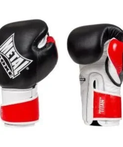 Gants de Boxe en Cuir Metal Boxe Titan