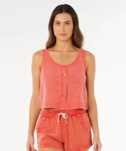 Top Rip Curl Classic Surf Tank Cayenne