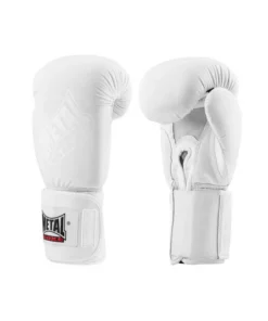 Gants d’entrainement Metal Boxe White Light