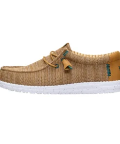 Zapatillas Hey Dude Wally Strecht Sox Bone Brown