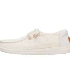 Zapatillas Hey Dude Wendy Sequin Lace Ivory