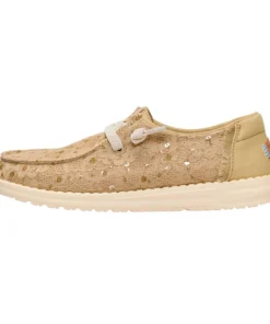 Zapatillas Hey Dude Wendy Sequin Lace Olive Grey