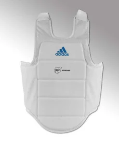 Plastron de karaté WKF Kumite adidas ADIP03 – Blanc