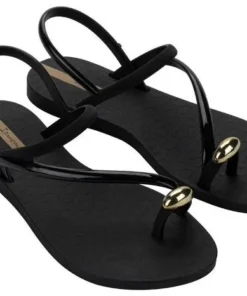 Sandalias Ipanema Glam Ring Sandal Black/Beige