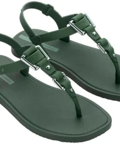 Sandalias Ipanema Class Urbane Sandal Fem Green/Green/Metalic