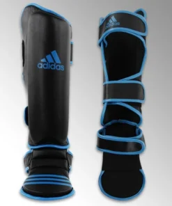 Protège tibia et pied extérieur PU, mousse haute densité souple adidas