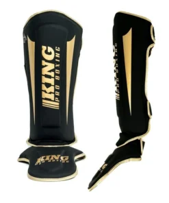 Protège tibias-pieds King Pro Boxing Revolution – Noir/Or