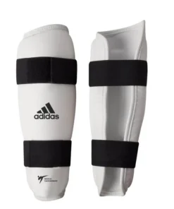 Protège-tibias Taekwondo Adidas WT blanc – ADITSP01