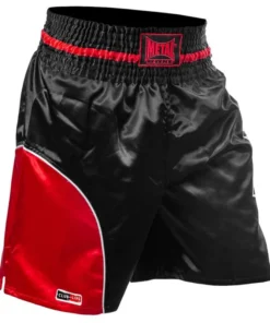 Short de Boxe Anglaise Metal Boxe Club Line Noir/Rouge