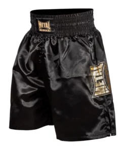 Short de Boxe Anglaise Pro Line Metal Boxe Noir/Or – TC75N