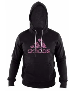 Sweat capuche adidas Combat Sport Noir/Rose