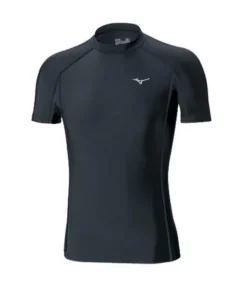 T-shirt de compression Mizuno Bio Gear Homme – Noir