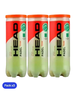Pelotas Head Padel Team (Pack x3)