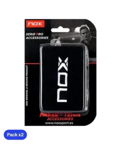 Muñequeras Nox Negro (Pack x2)