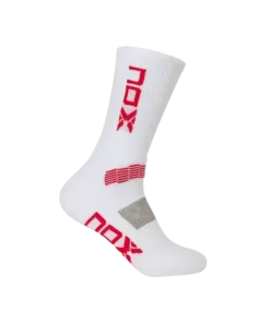 Calcetines Nox Serie Pro Blanco/Rojo