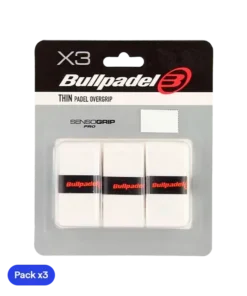 Overgrips Bullpadel GB1603 Thin Blanco (Pack x3)