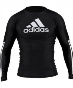 Rashguard JJB Adidas NoGi Manches Longues Approuvé IBJJF