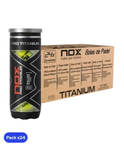 Cajón Pelotas Nox Pro Titanium (Pack x24)