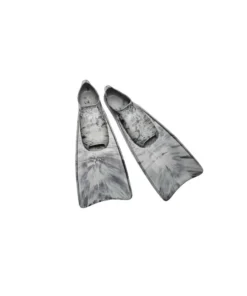 Aletas De Natación Riffe Kicks – Gris Tormenta / Remolino Negro