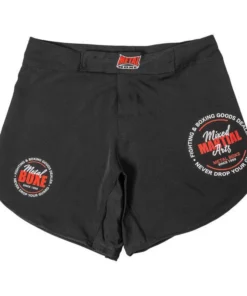 Short MMA Metal Boxe Never Drop Your Guard – Noir