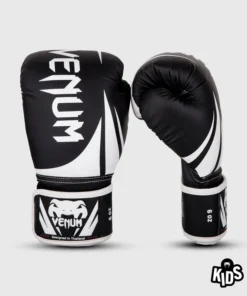 Gants de boxe Venum Challenger 2.0 Kids – Noir/Blanc