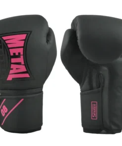Gants d’entrainement Metal Boxe Starter – Noir/Rose
