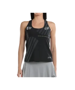 Camiseta Bullpadel WPT Llave Mujer Negra