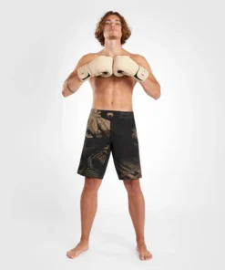 Short de Combat Venum Gorilla Jungle – Noir/Sable