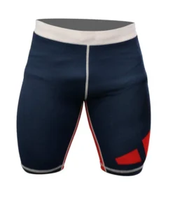 Short de compression Vale Tudo Adidas – Bleu/Blanc/Rouge – CSS02