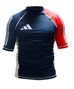 Rashguard Manches Courtes Adidas – Tricolore – CSR01