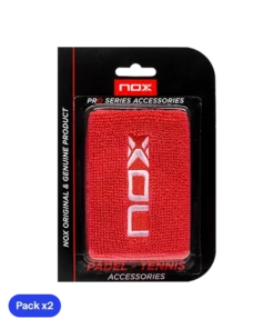 Muñequeras Nox Roja (Pack x2)