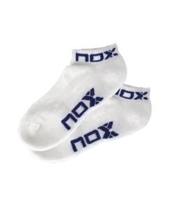 Calcetines Nox Pinkies Blanco/Azul Mujer