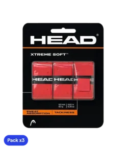 Overgrips Head XtremeSoft Rojo (Pack x3)
