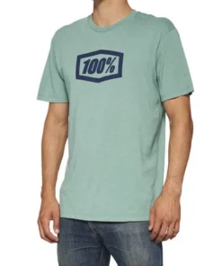 ICON Camiseta de Manga Corta Azul Océano Jaspeado