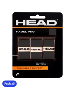 Overgrips Head Padel Pro Negro (Pack x3)
