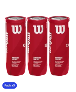 Pelotas Wilson Padel (Pack x3)