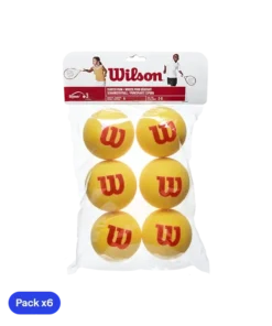 Pelotas Wilson Tour Foam Tenis (Pack x6)