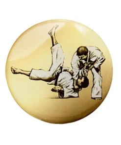 Centre autocollant Epoxy Judo 25 mm