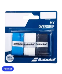 Overgrips Babolat My Overgrip Azul/Blanco/Negro (Pack x3)