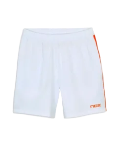Pantalon Corto Nox Team Blanco/Naranja