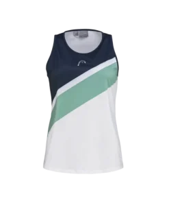 Camiseta Head Perf Verde Mujer